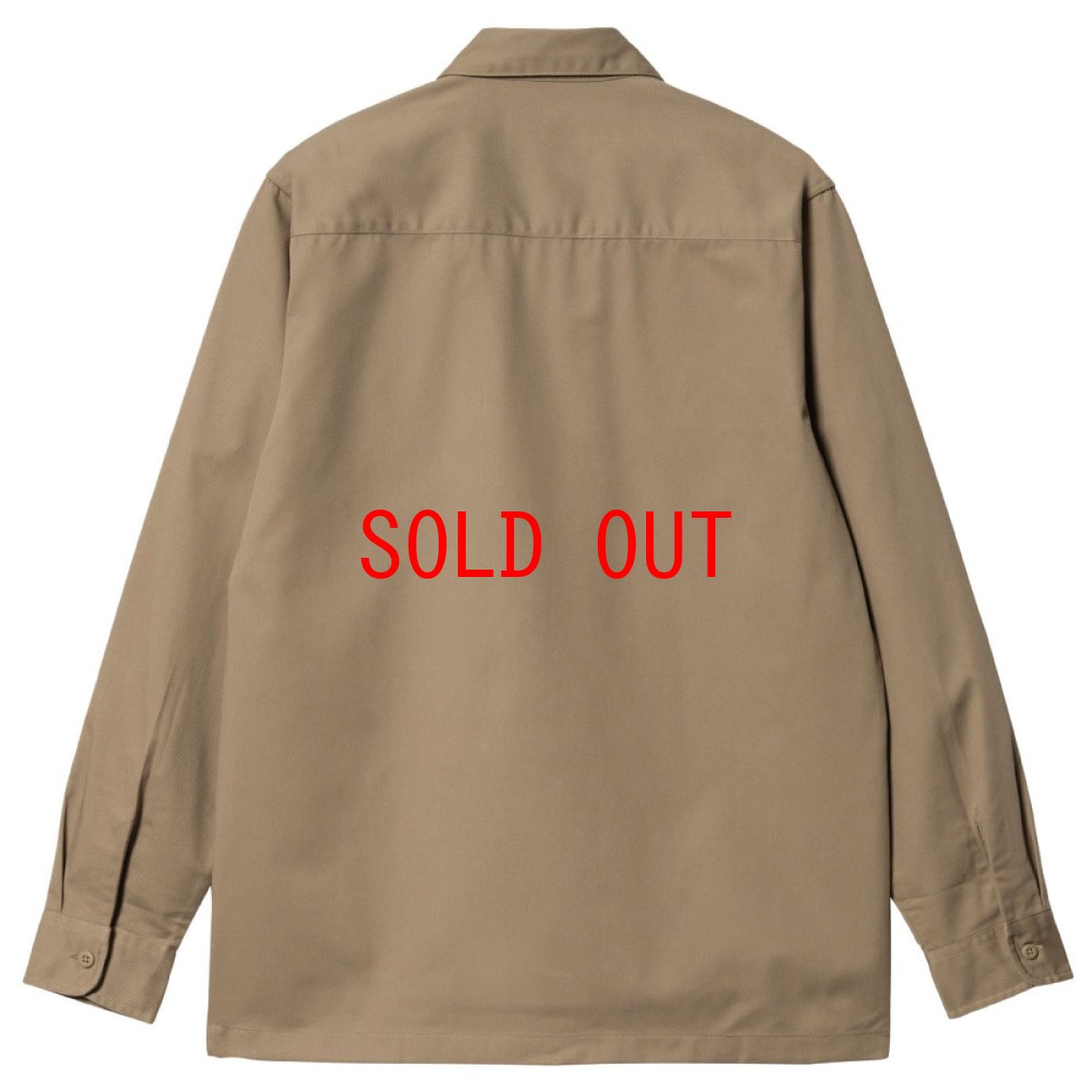 画像3: Master L/S Shirt Leather マスター 長袖 ワーク シャツ (3)