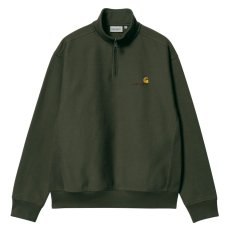 画像2: Half Zip American Script Sweatshirt Plant ハーフ ジップ アメリカン スクリプト スウェット シャツ (2)