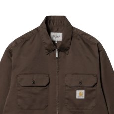 画像6: Craft Buckeye rinsed L/S Shirt ジップ 長袖 ワーク シャツ (6)