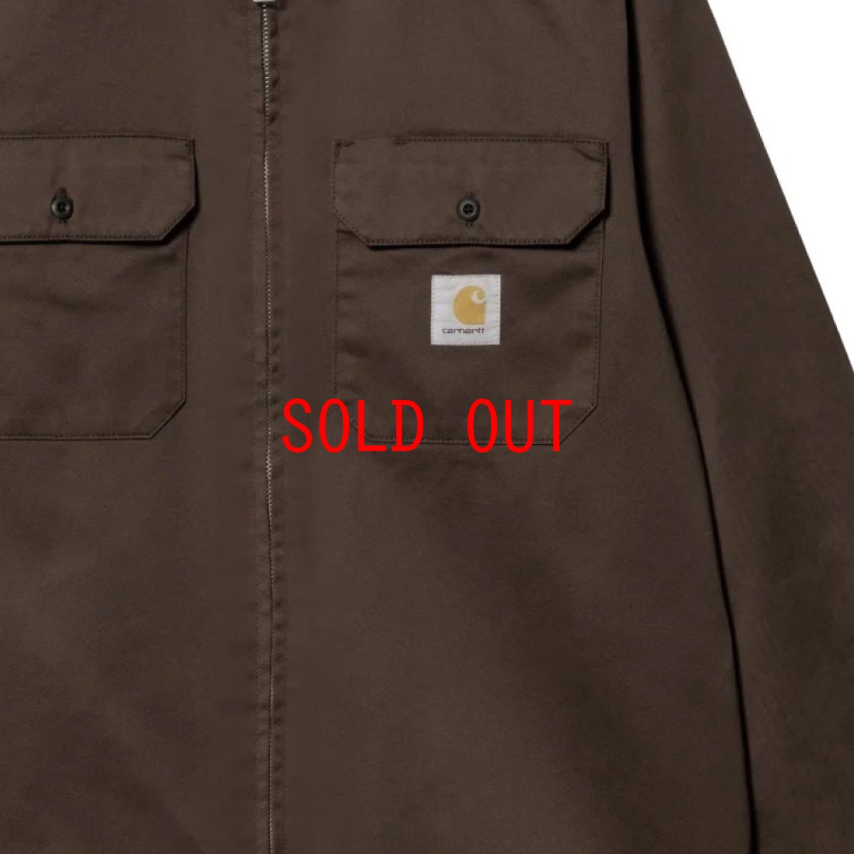 画像7: Craft Buckeye rinsed L/S Shirt ジップ 長袖 ワーク シャツ (7)