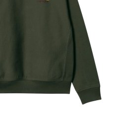 画像8: Half Zip American Script Sweatshirt Plant ハーフ ジップ アメリカン スクリプト スウェット シャツ (8)