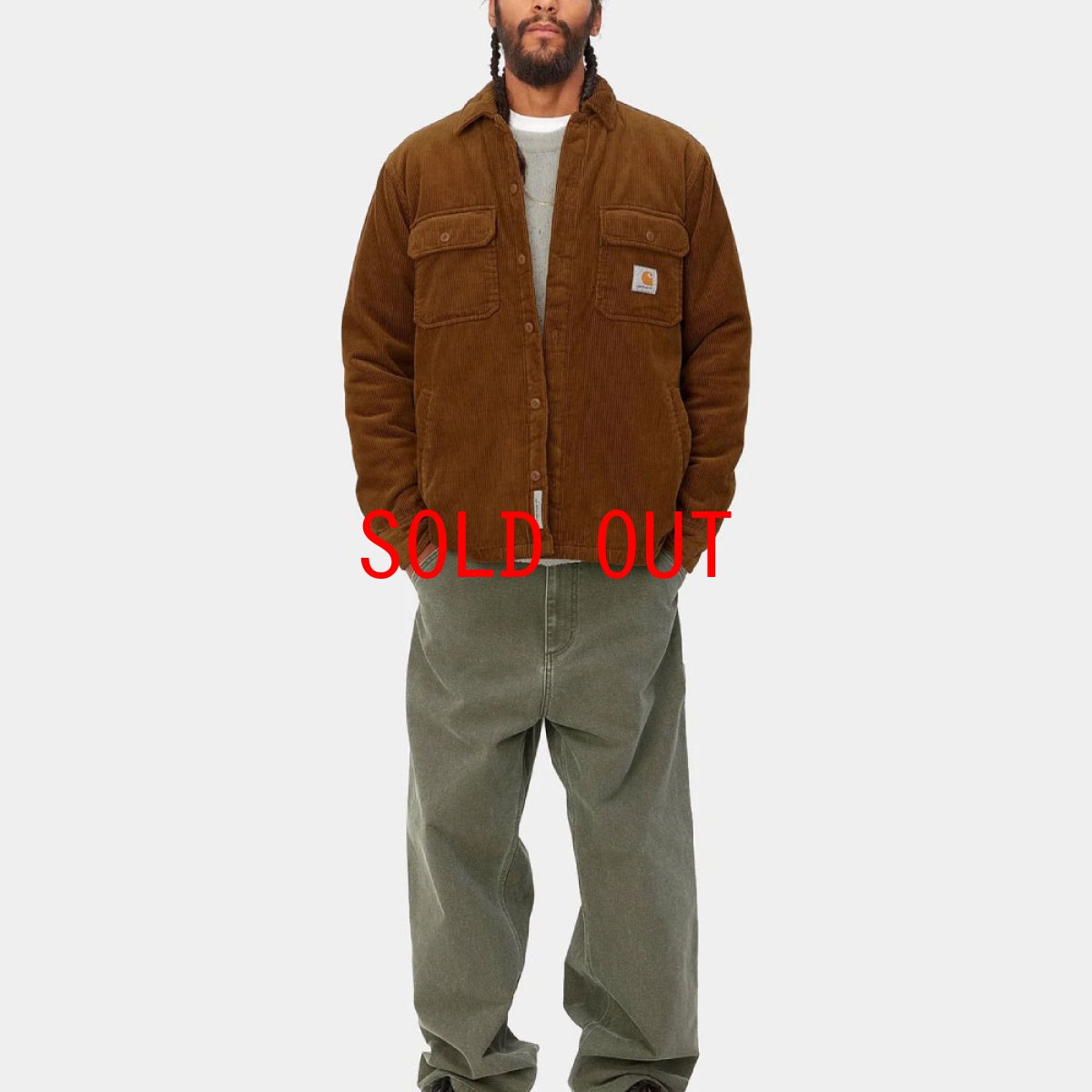 画像11: Whitsome Shirt Jacket Deeo Hamilton Brown コーデュロイ シャツ ジャケット (11)