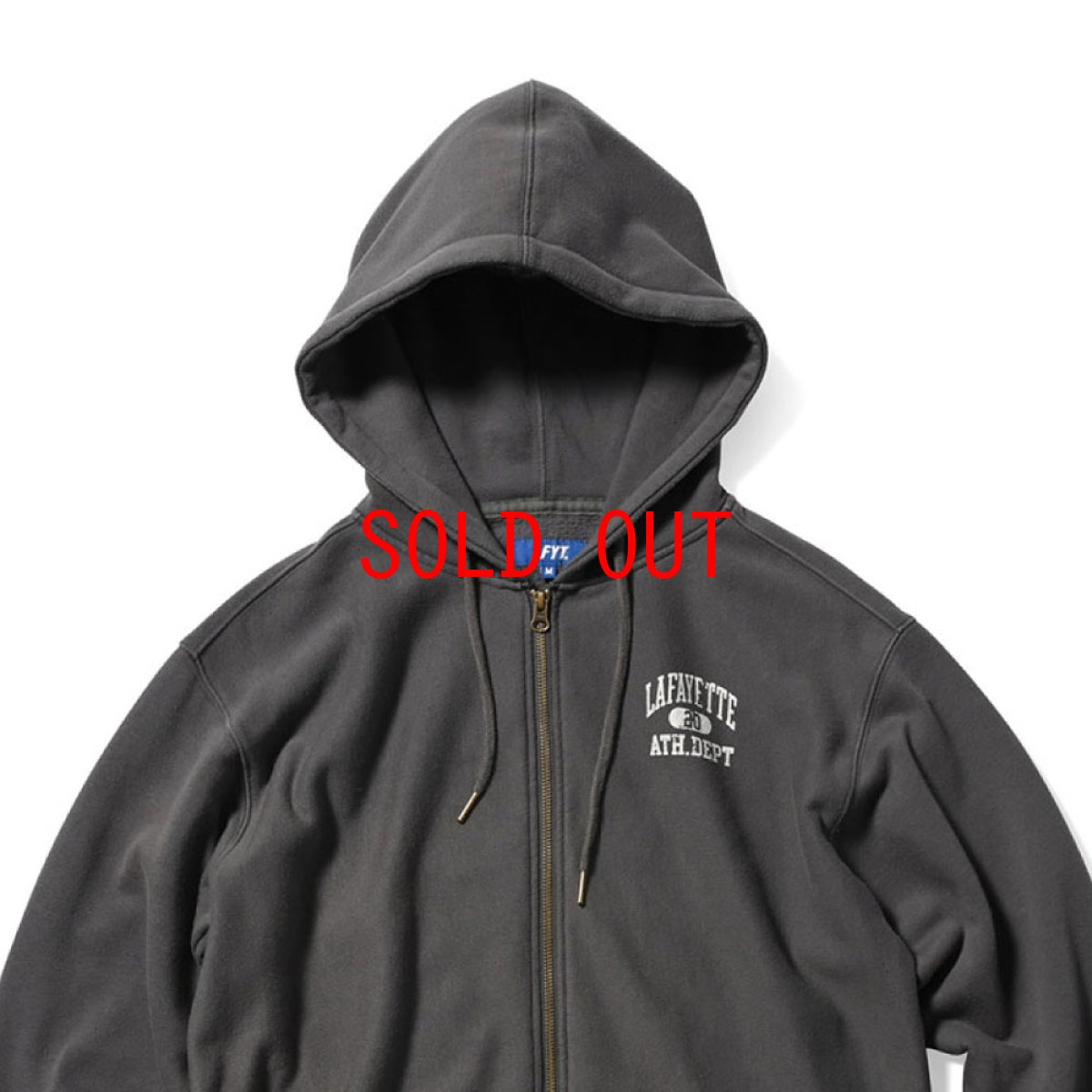 画像8: Worn Out Athletics Zip Sweat Hoodie ジップ アップ スウェット パーカー (8)