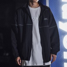 画像4: × FILA Track Jacket ナイロン リフレクター パイピング トラック ジャケット (4)