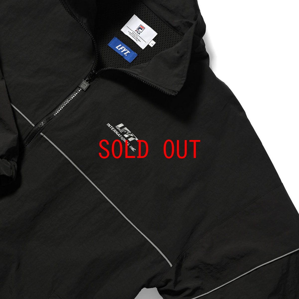 画像6: × FILA Track Jacket ナイロン リフレクター パイピング トラック ジャケット (6)