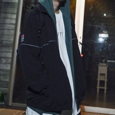 画像9: × FILA Track Jacket ナイロン リフレクター パイピング トラック ジャケット (9)