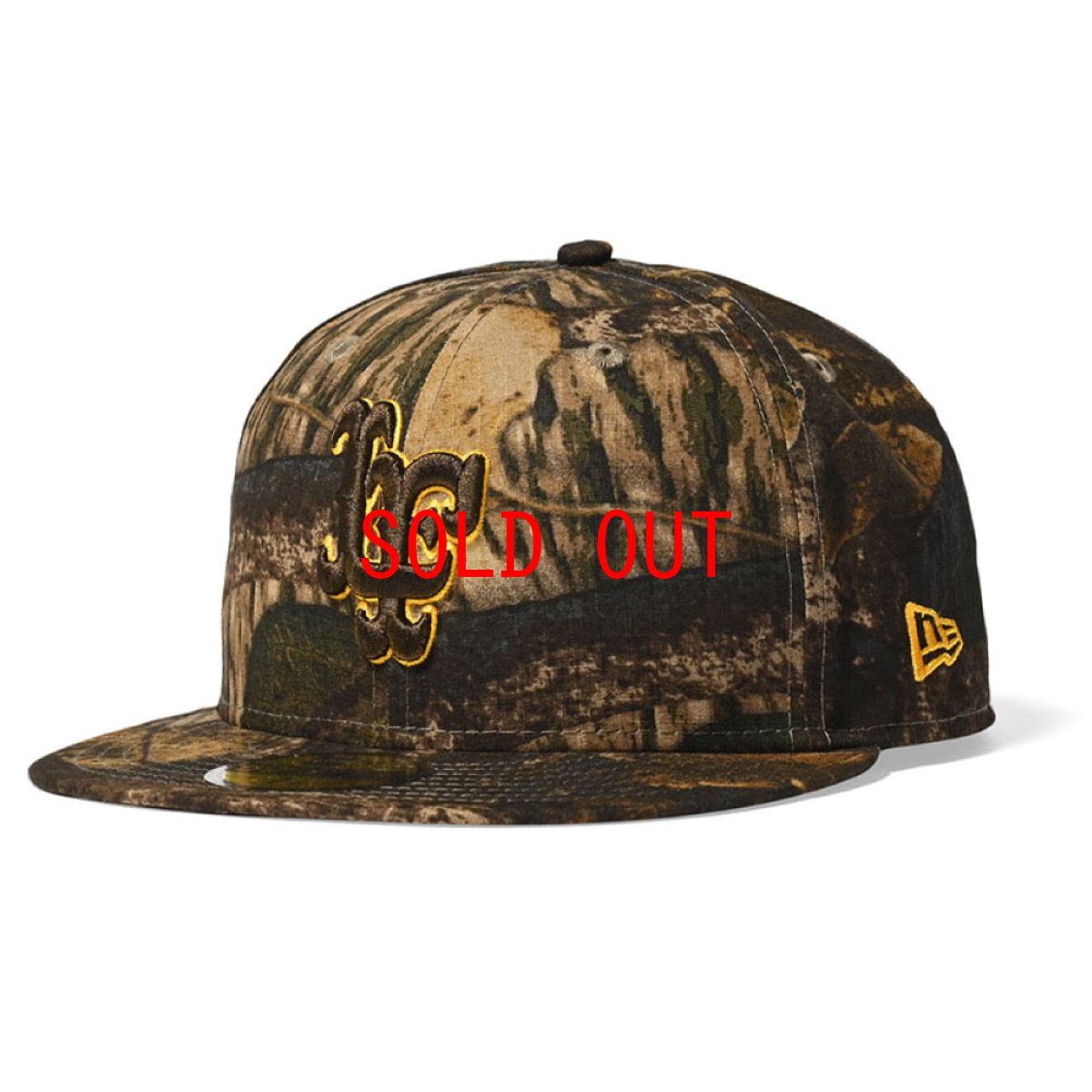 画像4: × New Era LF Logo 59Fifty 20th Anniversary Cap "Real Tree" ニューエラ ロゴ キャップ 帽子 (4)