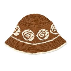画像6: Rose Knit Bucket Hat クロシェ ニット バケット ハット 帽子 (6)