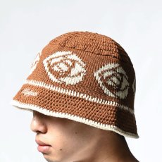 画像15: Rose Knit Bucket Hat クロシェ ニット バケット ハット 帽子 (15)