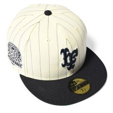 画像9: × New Era LF Logo 59Fifty 20th Anniversary Cap "Stripe" ニューエラ ロゴ キャップ 帽子 (9)