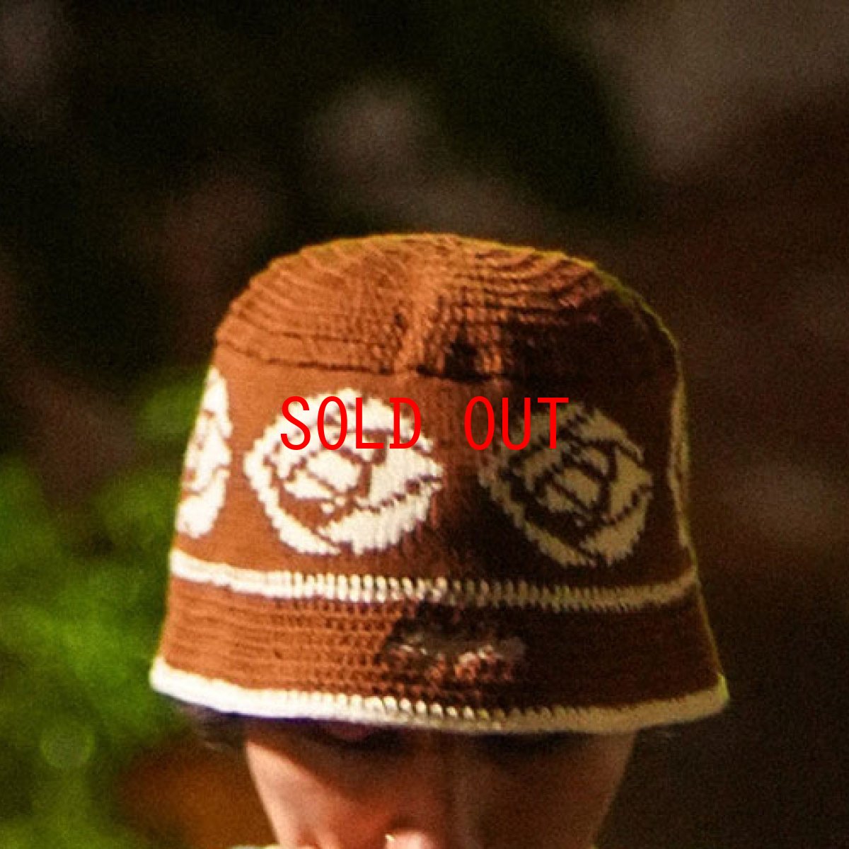 画像9: Rose Knit Bucket Hat クロシェ ニット バケット ハット 帽子 (9)