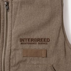 画像9: x Raw Factory Vest Natural ダック コットン ワーク ベスト (9)