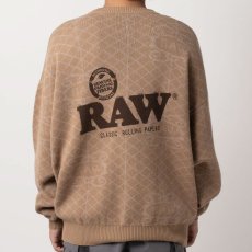 画像11: x Raw Rolled Up Knit クルーネック ニット セーター (11)