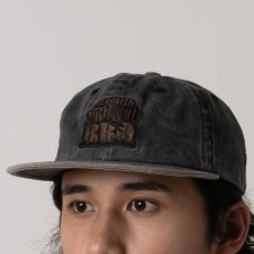 画像8: Smoke House Faded Cap コットン ツイル フラット バイザー キャップ (8)