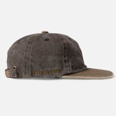 画像15: Smoke House Faded Cap コットン ツイル フラット バイザー キャップ (15)