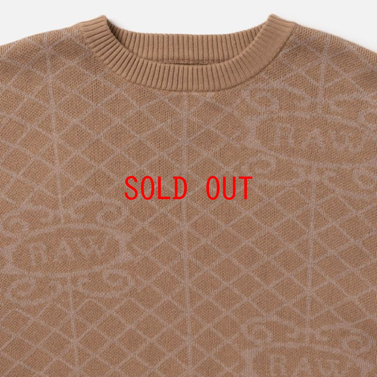 画像12: x Raw Rolled Up Knit クルーネック ニット セーター (12)