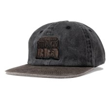 画像2: Smoke House Faded Cap コットン ツイル フラット バイザー キャップ (2)