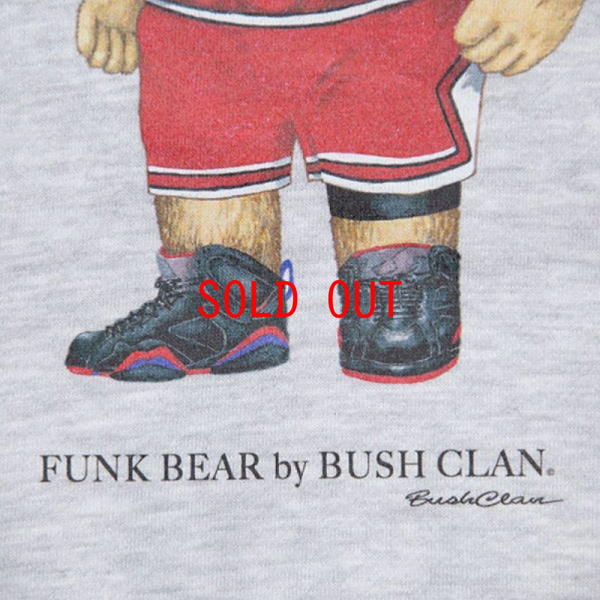 画像3: MJ Bear Sweat Hoodie ベアー スウェット フーディー  (3)