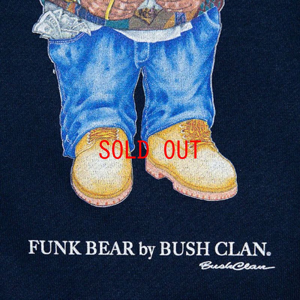 画像3: Biggie Bear Sweat Hoodie ベアー スウェット フーディー  (3)