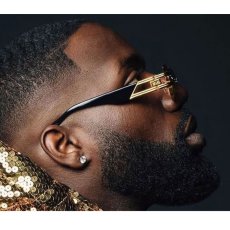 画像3: ST. James Black & 24K Gold Sunglasses セントジェームス ブラック & 24K ゴールド サングラス 偏光レンズ (3)