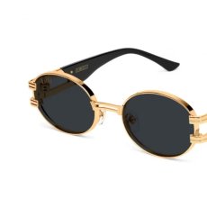 画像4: ST. James Black & 24K Gold Sunglasses セントジェームス ブラック & 24K ゴールド サングラス 偏光レンズ (4)