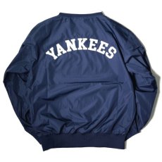 画像3: X New York Yankees Pullover Nylon Jacket ニューヨーク ヤンキース ナイロン プルオーバー ジャケット MLB 公式 Official  (3)