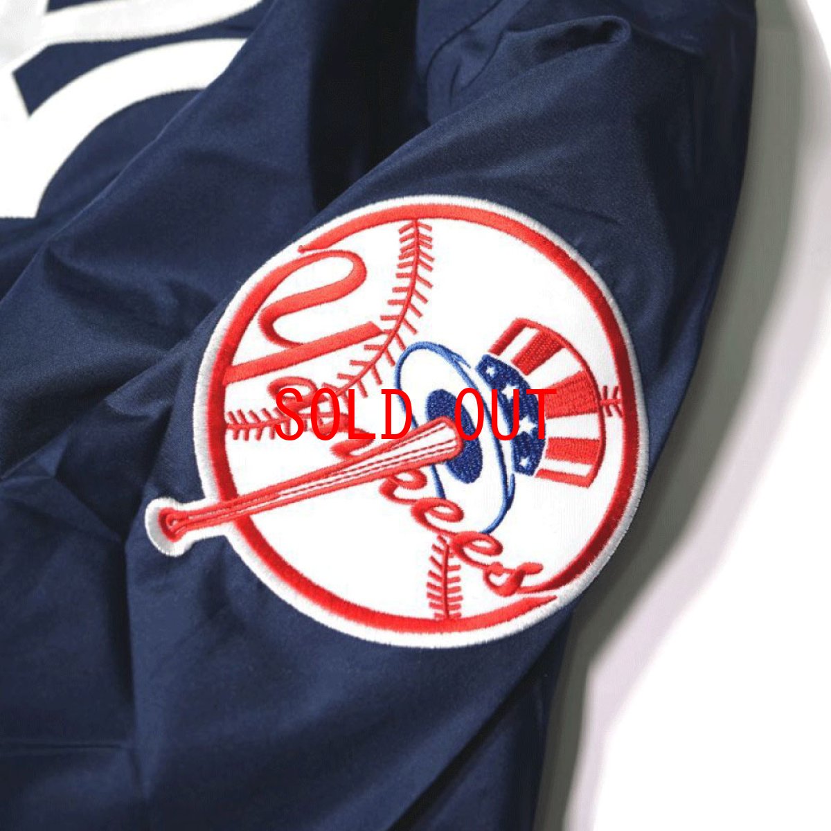 画像6: X New York Yankees Pullover Nylon Jacket ニューヨーク ヤンキース ナイロン プルオーバー ジャケット MLB 公式 Official  (6)