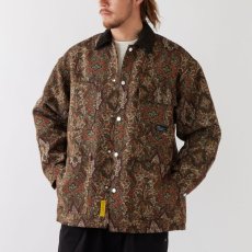 画像1: FiberallI Coverall Jacket Liberty ゴブラン ジャガード ワーク カバーオール (1)