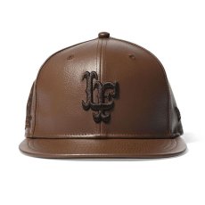 画像2: × New Era LF Logo 59Fifty 20th Anniversary Cap "Leather" ニューエラ ロゴ キャップ 帽子 (2)