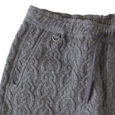 画像6: Cablucks Cable Knit Easy Pants GRY ケーブル ニット イージー パンツ (6)