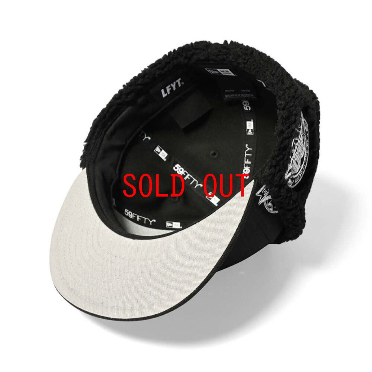 画像12: × New Era LF Logo 59Fifty 20th Anniversary Cap "Dog Ear" ニューエラ ロゴ キャップ 帽子 (12)