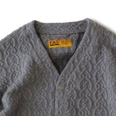 画像8: Cabgan Cable Knit Cardigan GRY ケーブル ニット カーディガン (8)