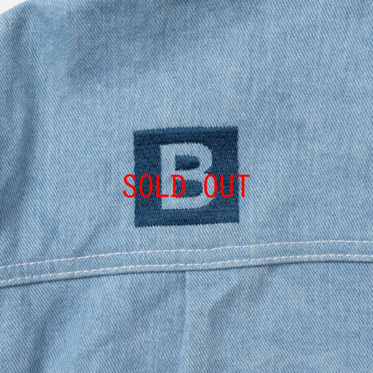 画像15: x Manhattan Records Blue Jacket マンハッタン レコード ブルー デニム ジャケット (15)