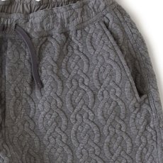 画像4: Cablucks Cable Knit Easy Pants GRY ケーブル ニット イージー パンツ (4)
