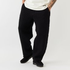 画像1: Cablucks Cable Knit Easy Pants BLK ケーブル ニット イージー パンツ (1)