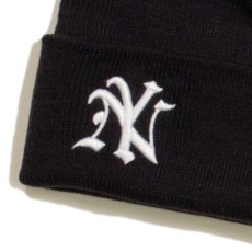 画像6: NY Logo Beanie Knit Cap ニューヨーク ビーニー ニット キャップ 帽子 (6)