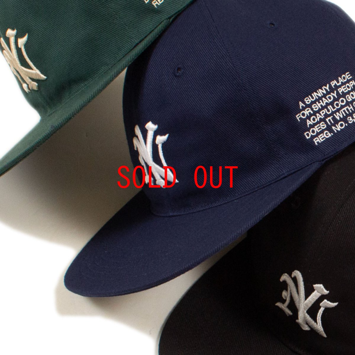 画像9: NY Logo 6-Panel Cap ニューヨーク パネル キャップ 帽子 (9)