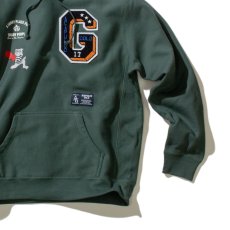 画像6: Applique Sweat Hoodie GRN アップリケ スウェット フーディー パーカー (6)