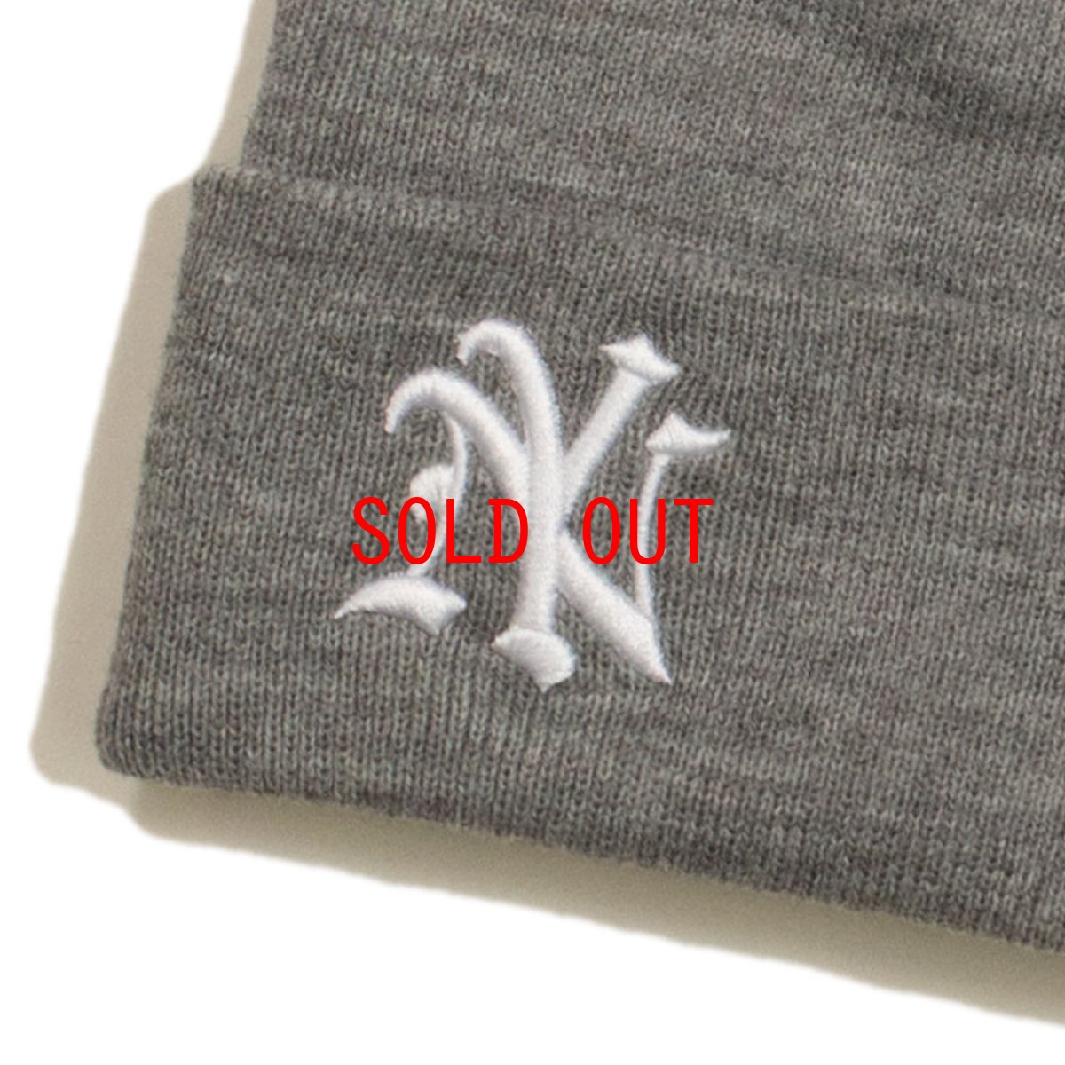 画像7: NY Logo Beanie Knit Cap ニューヨーク ビーニー ニット キャップ 帽子 (7)