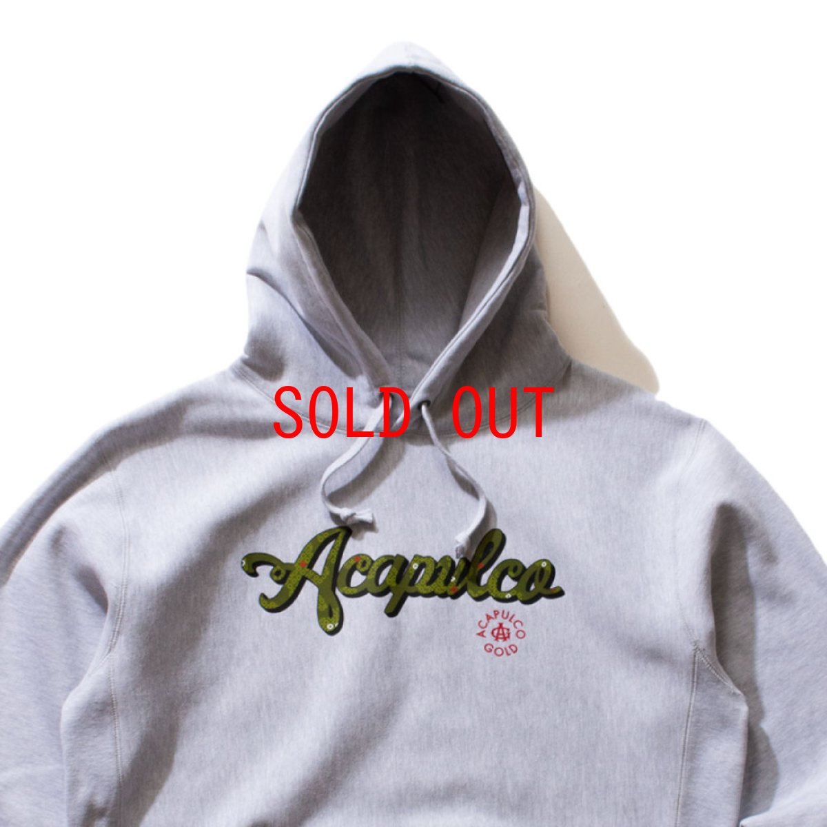 画像2: Camo Script Logo Hooded Sweatshirt カモ スクリプト ロゴ スウェット フーディー パーカー (2)