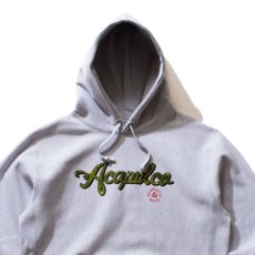 画像2: Camo Script Logo Hooded Sweatshirt カモ スクリプト ロゴ スウェット フーディー パーカー (2)