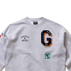 画像3: Applique Crewneck Sweatshirt GRY アップリケ クルーネック スウェット   (3)