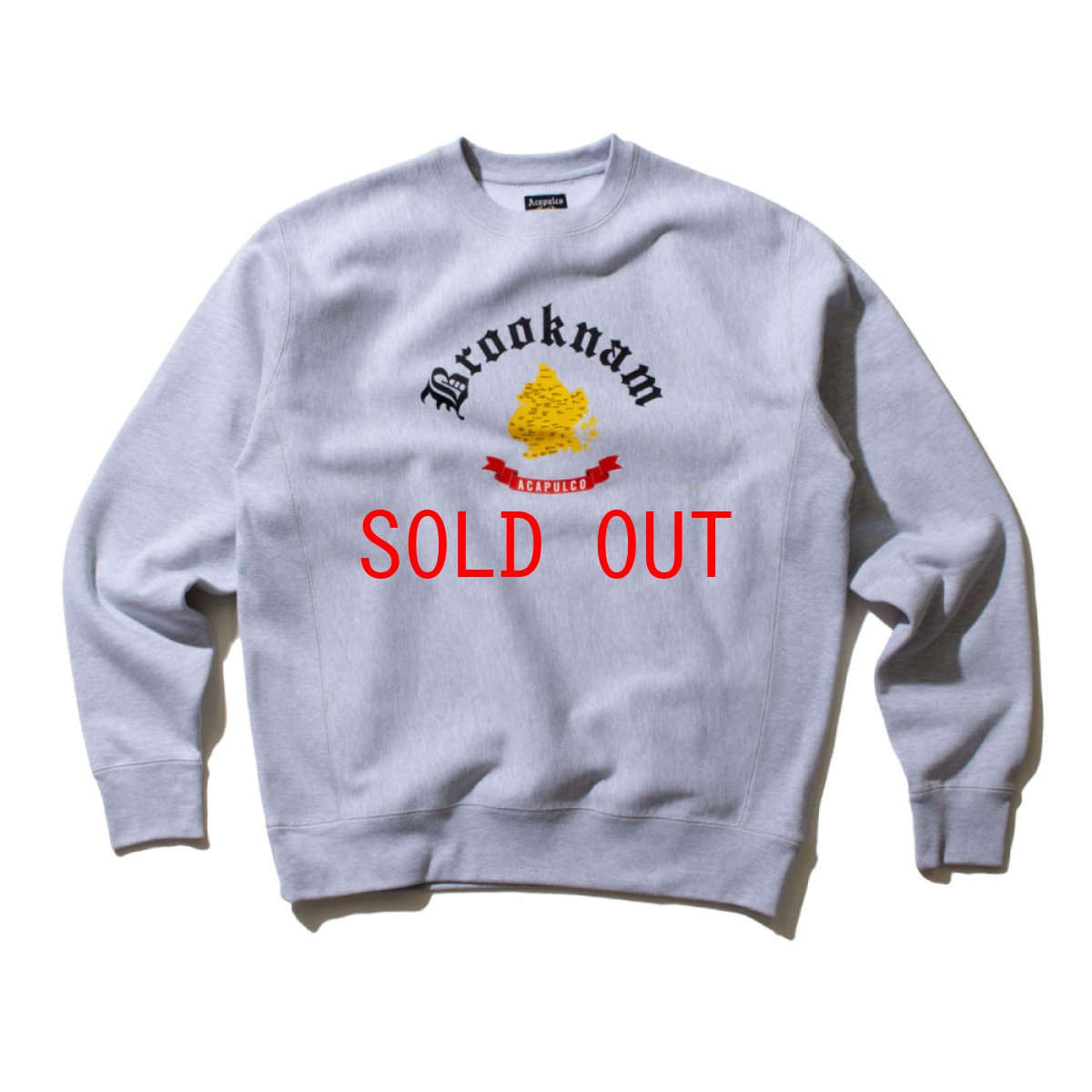 画像9: Brooknam Crewneck Sweatshirt GRY ブルックナム クルーネック スウェット (9)