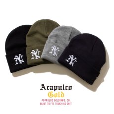 画像9: NY Logo Beanie Knit Cap ニューヨーク ビーニー ニット キャップ 帽子 (9)