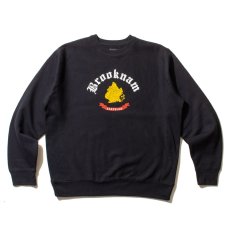 画像6: Brooknam Crewneck Sweatshirt BLK ブルックナム クルーネック スウェット (6)