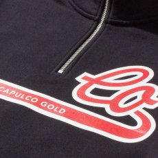 画像3: LO Half Zip Sweatshirts BLK ハーフジップ スウェット (3)