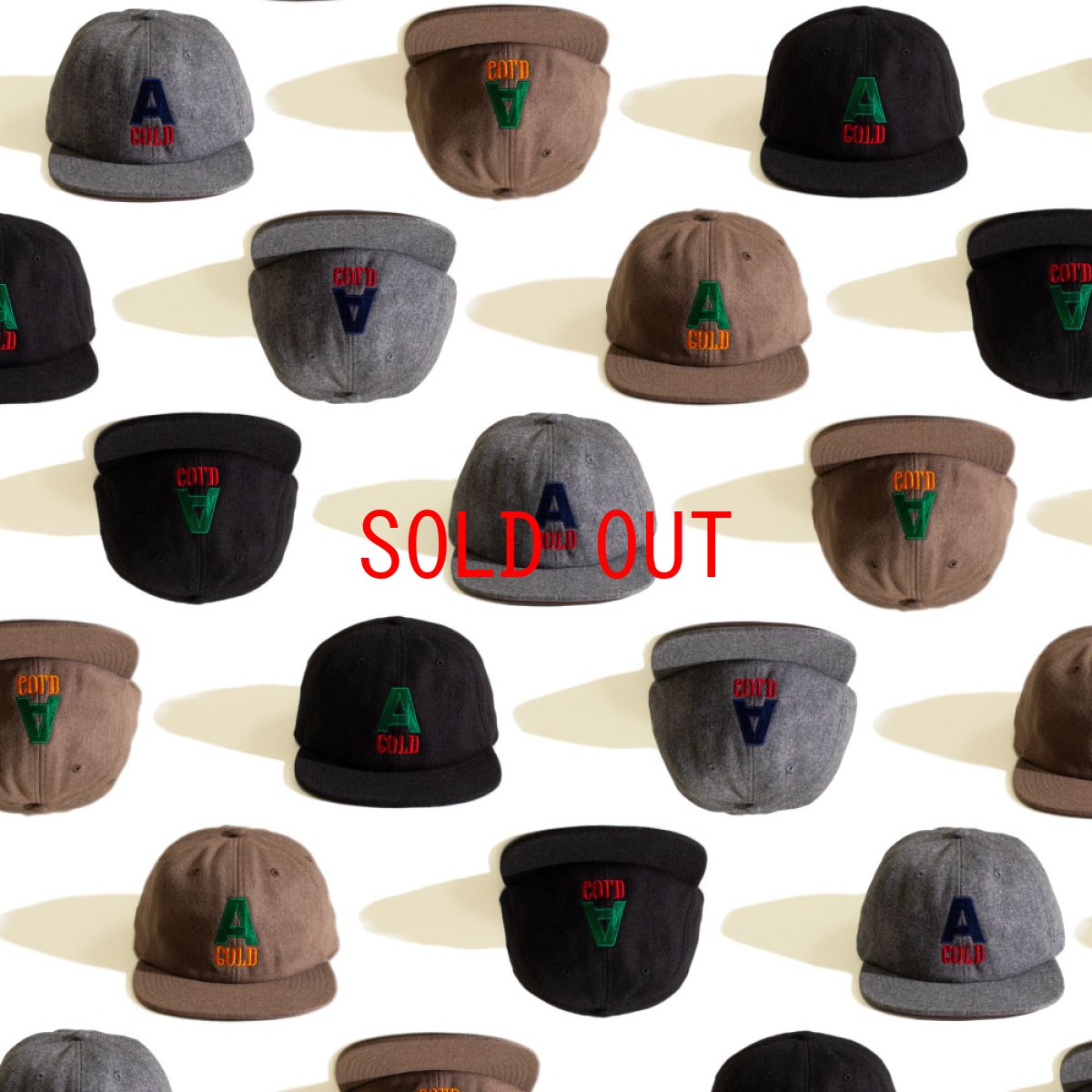 画像14: Wool Logo 6-Panel Cap ウール ロゴ パネル キャップ 帽子 (14)