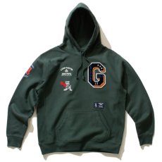 画像8: Applique Sweat Hoodie GRN アップリケ スウェット フーディー パーカー (8)