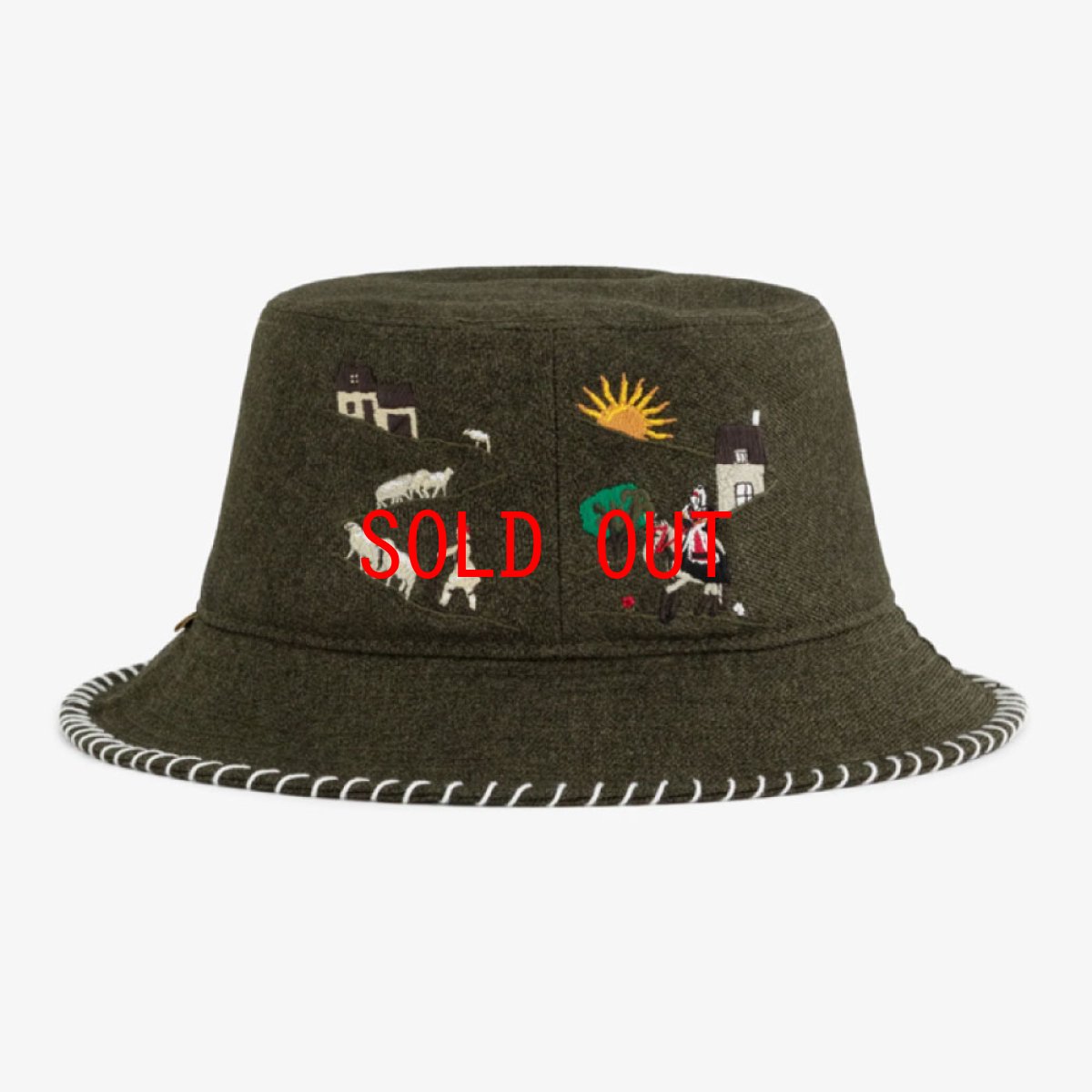 画像2: Village Bucket Hat ヴィレッジ バケット ハット キャップ 帽子 (2)