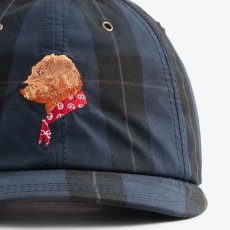 画像5: Buddy Nylon Check Logo Cap ナイロン チェック ドッグ 犬 ロゴ キャップ 帽子 (5)